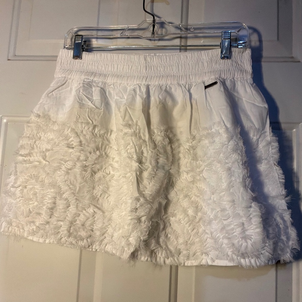 Abercrombie & Ftich raw edging cotton mini